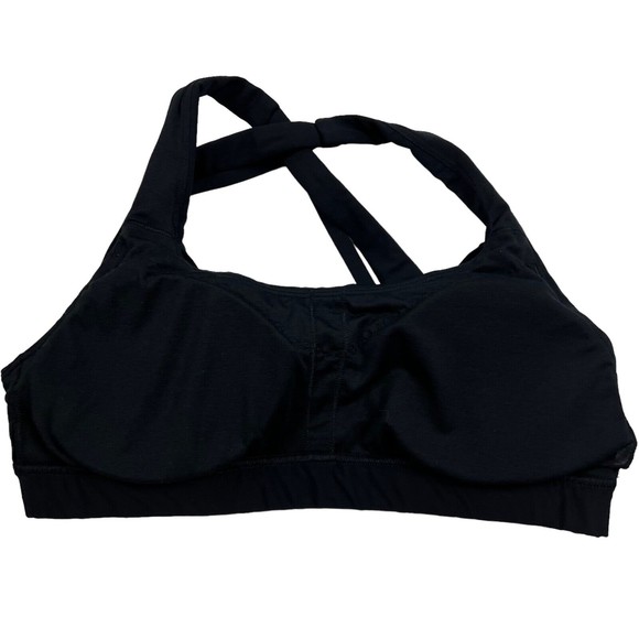 Lululemon Women Stash It All Sports Bra Black Luxtreme Adjustable Sz 6 Strappy - Picture 4 of 9